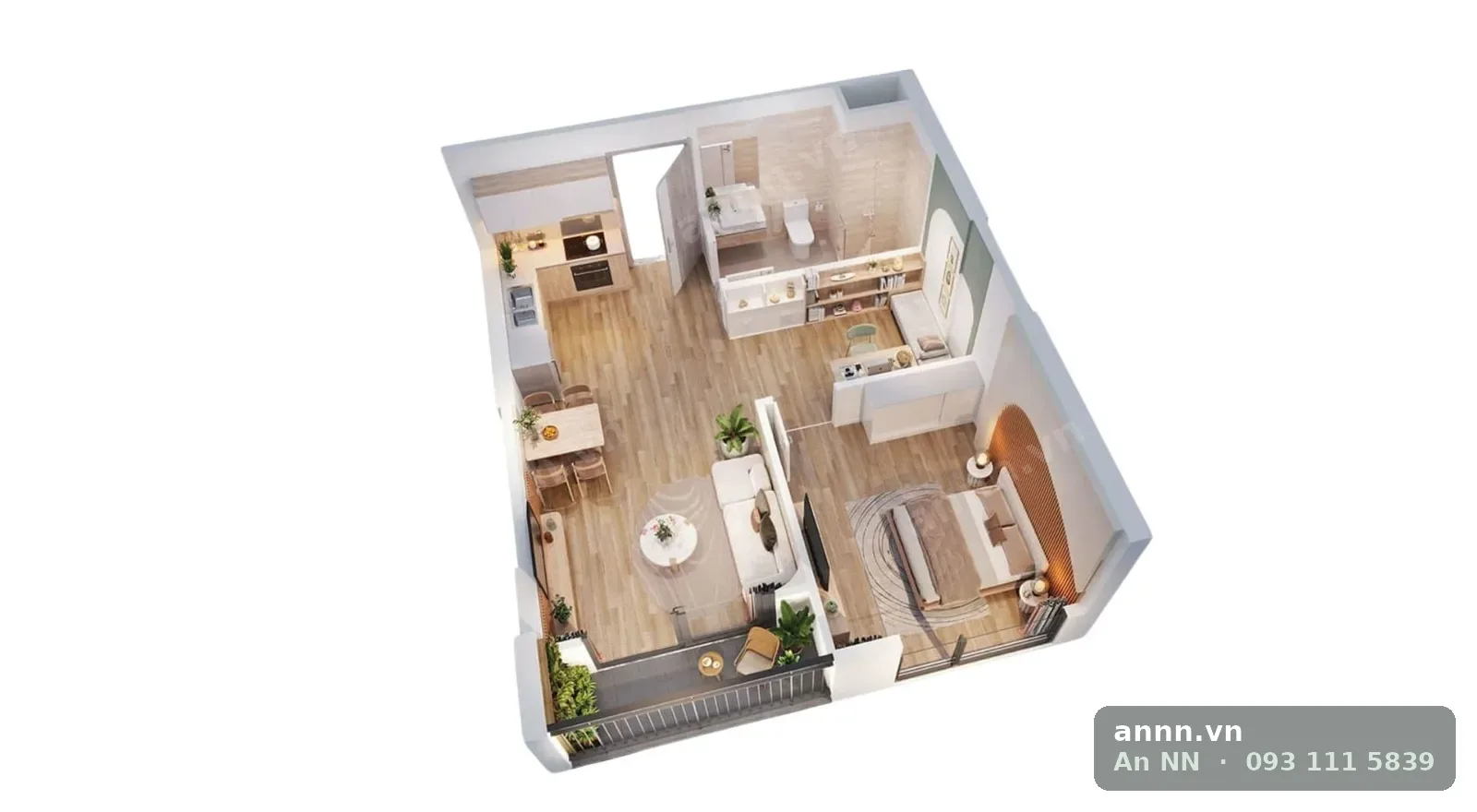 Căn hộ Studio – 3PN, Duplex
