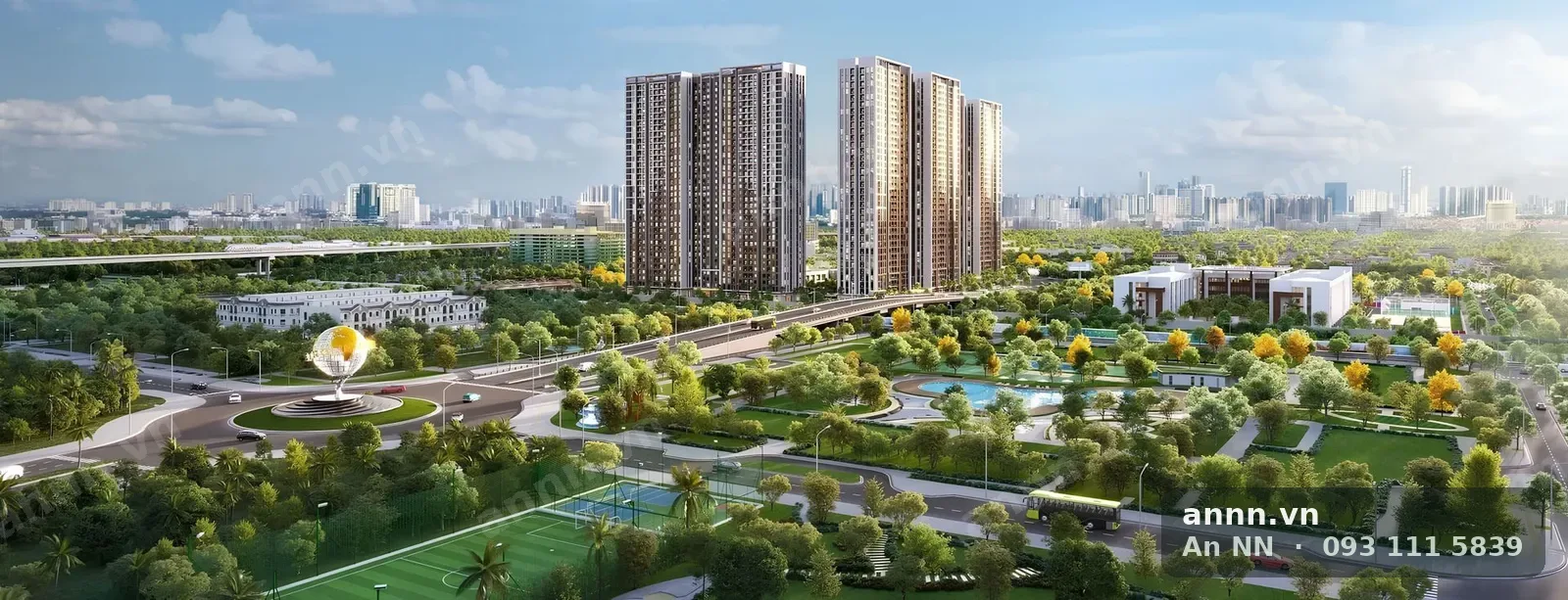 Khối căn hộ cao tầng