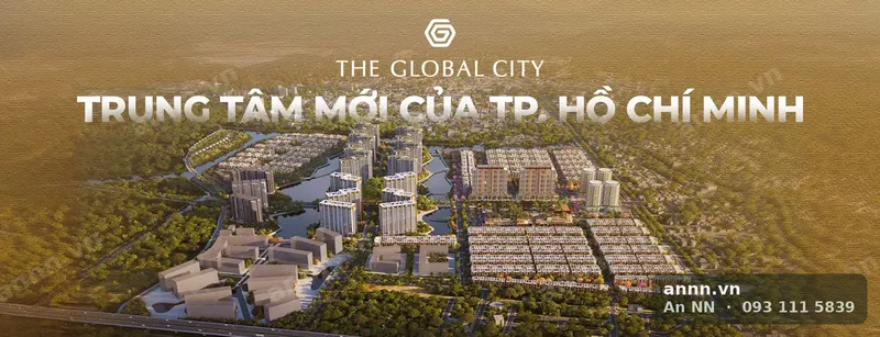 Phối cảnh toàn khu nhìn từ trên cao