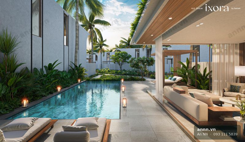 Biệt thự Beachview — Ixora Hồ Tràm by Fusion GĐ2