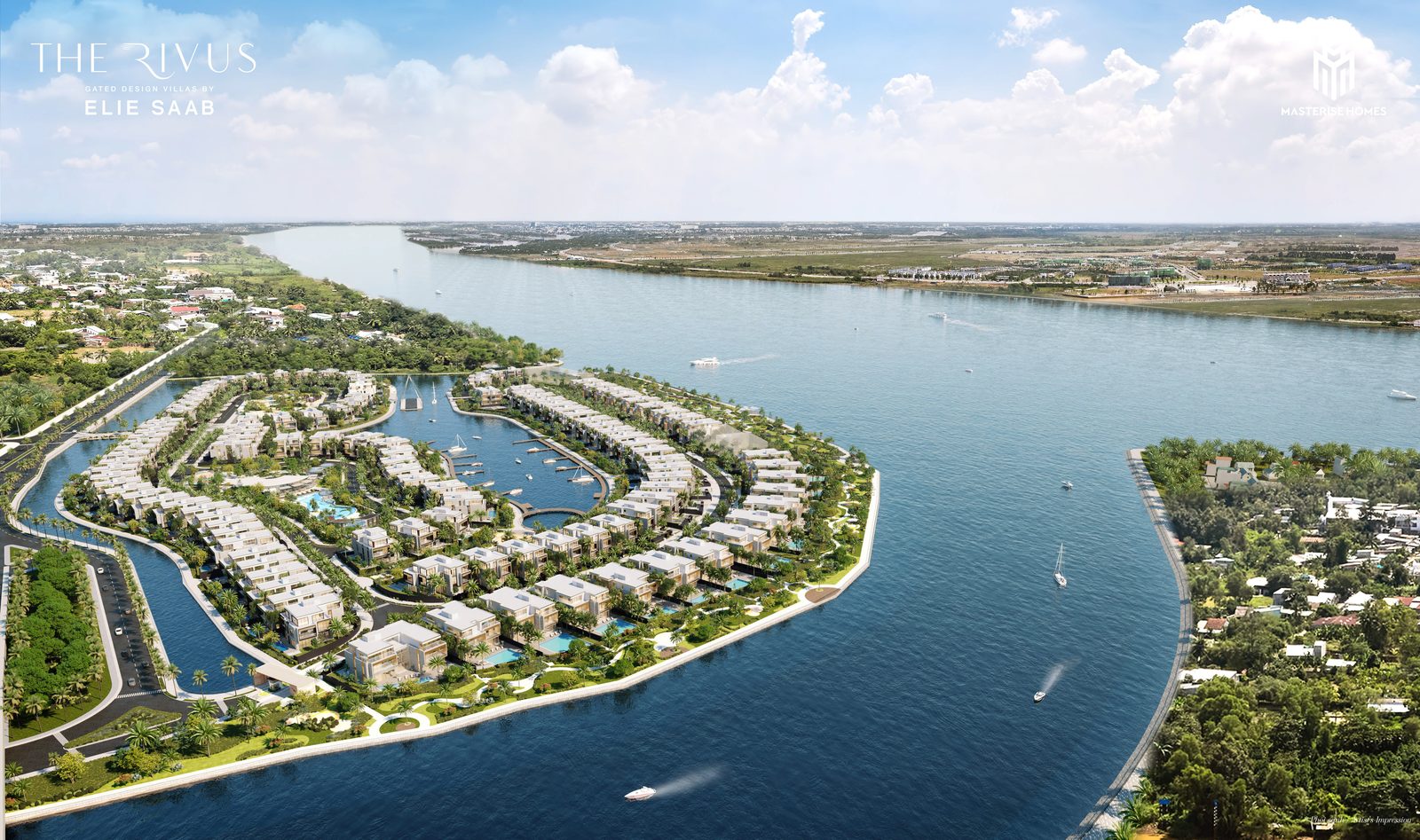 Phối cảnh tổng thể The Rivus (01)