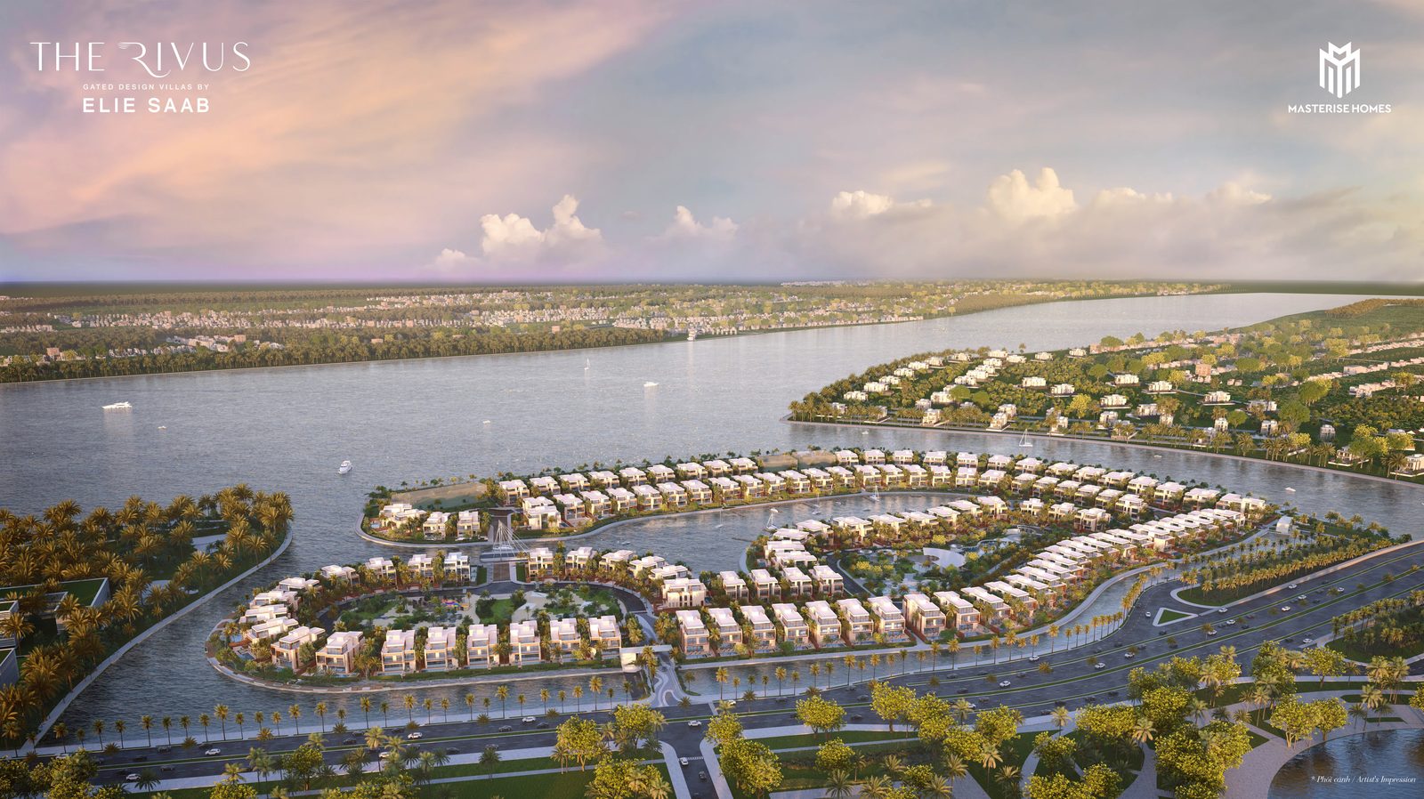 Phối cảnh tổng thể The Rivus (02)