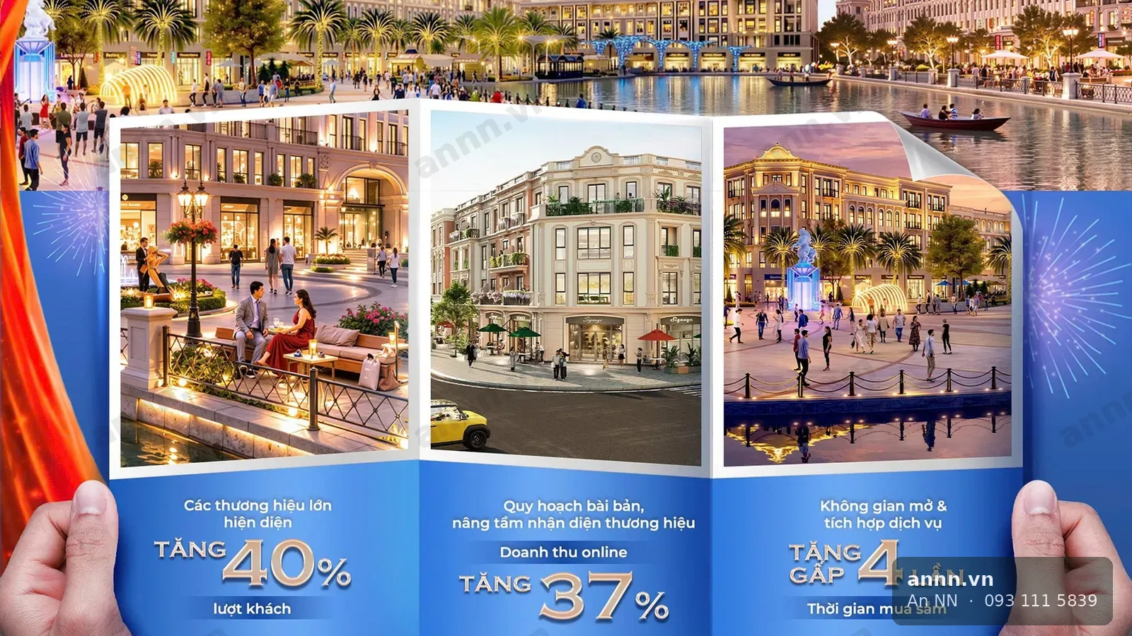 Phối cảnh tuyến phố trong Vinhomes Global Gate