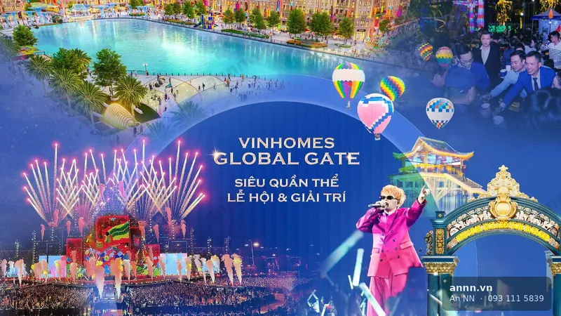 Phối cảnh Vinhomes Global Gate về đêm