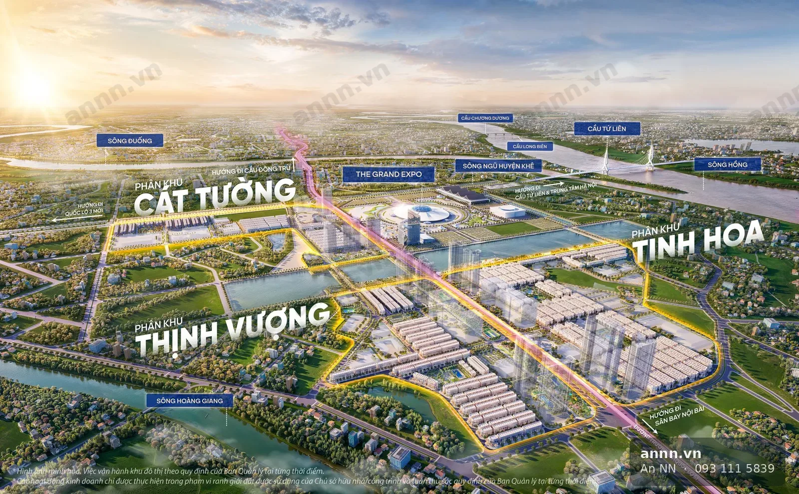 Tổng thể dự án Vinhomes Global Gate