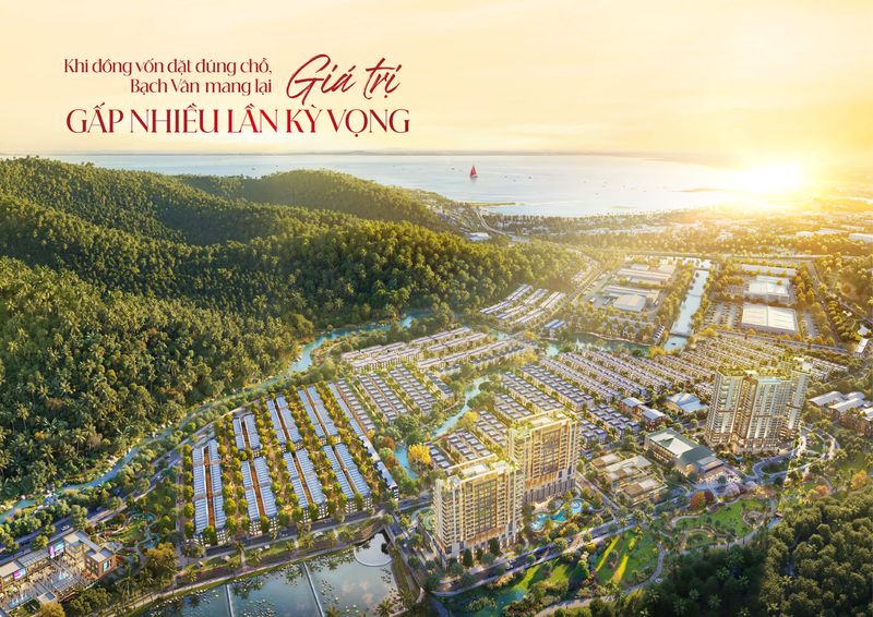 Toàn cảnh khu Bạch Vân — cửa ngõ dự án, kề cảng Liên Chiểu (hình ảnh minh hoạ)