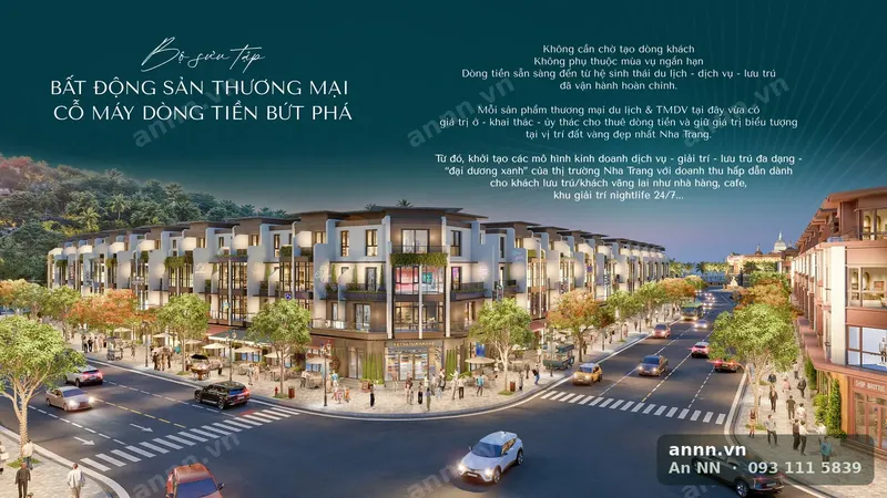 Phối cảnh cụm tiện ích ven biển