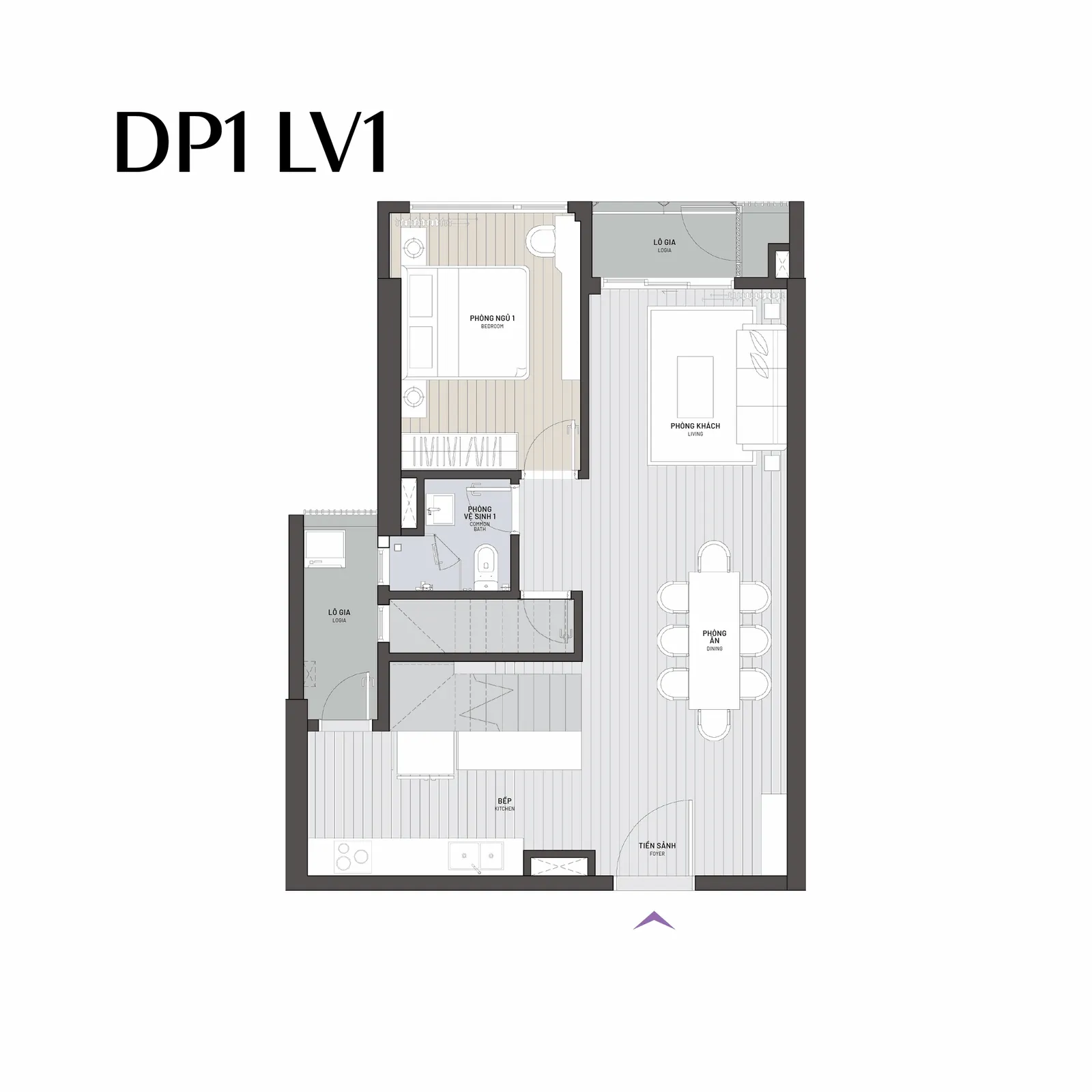 M2 Duplex penthouse | Loại 1