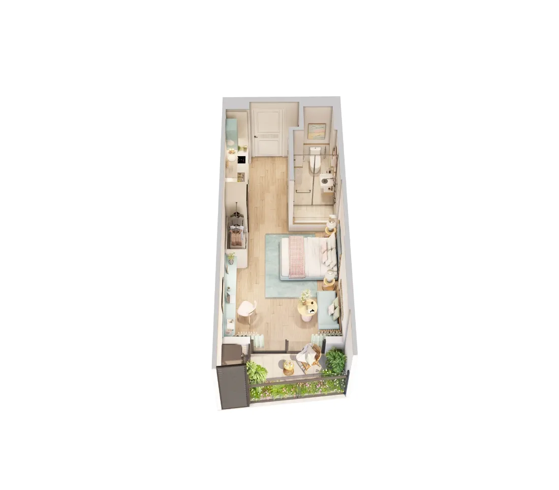 Căn hộ Studio- A1