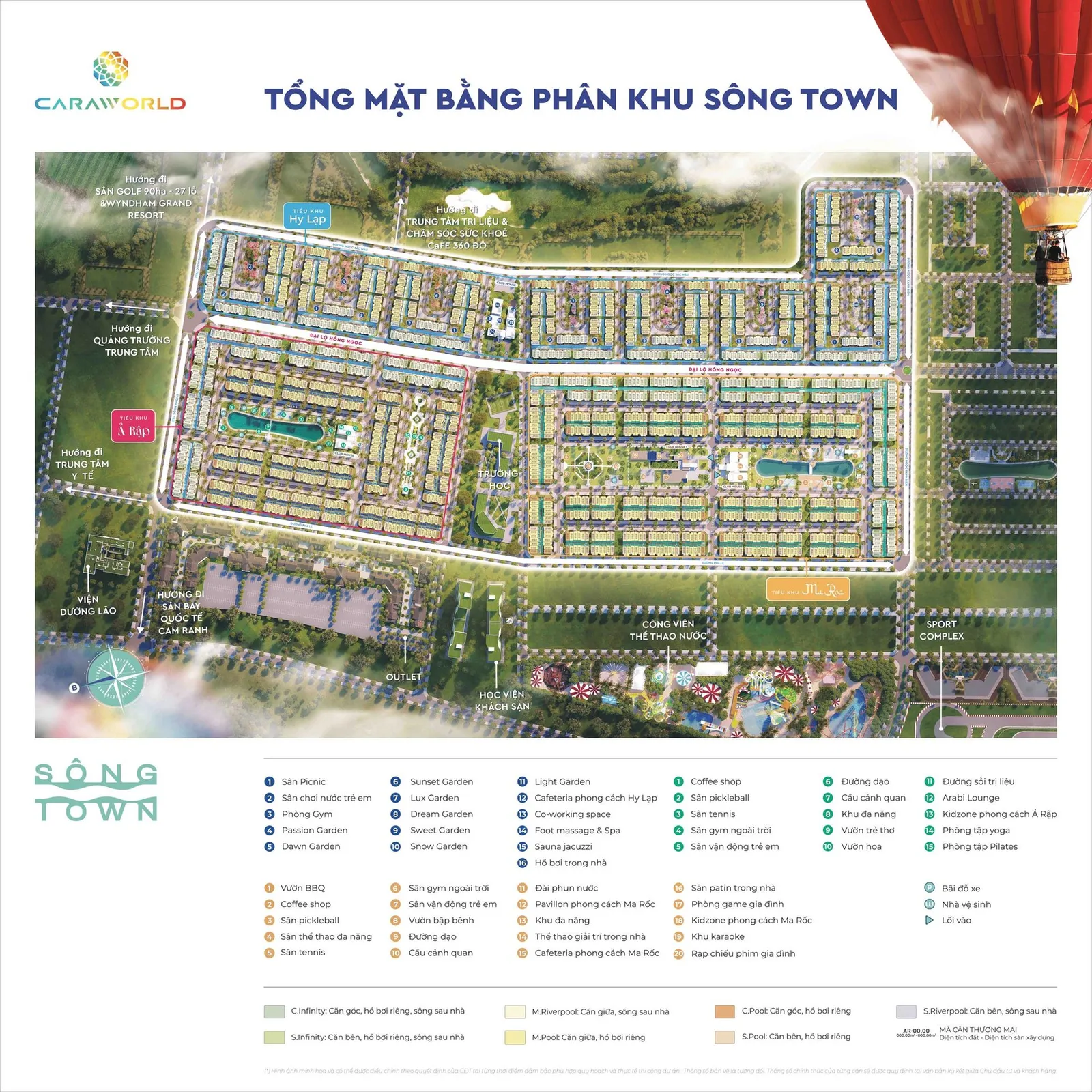 Phân khu Sông Town