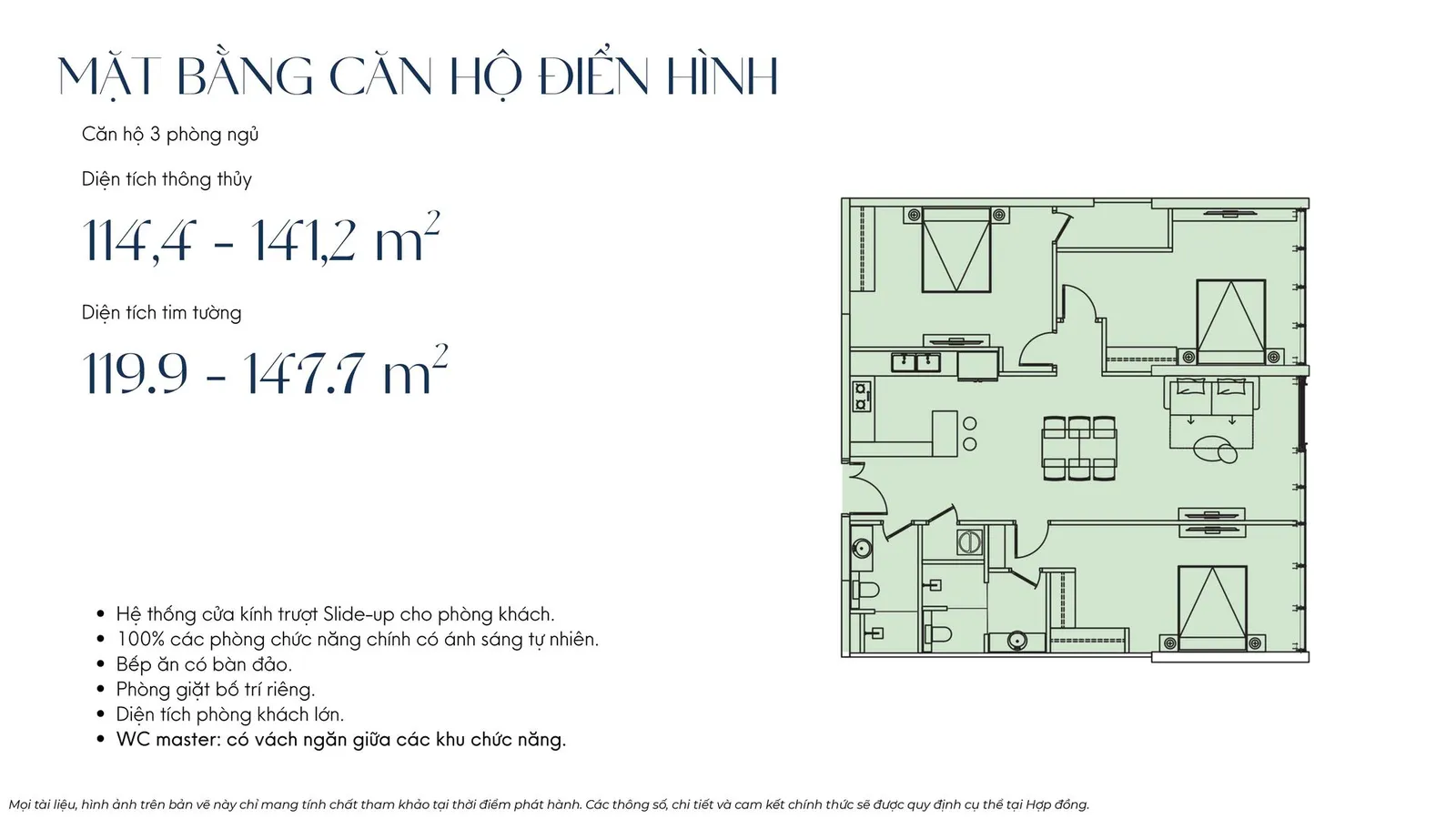Căn hộ 3PN