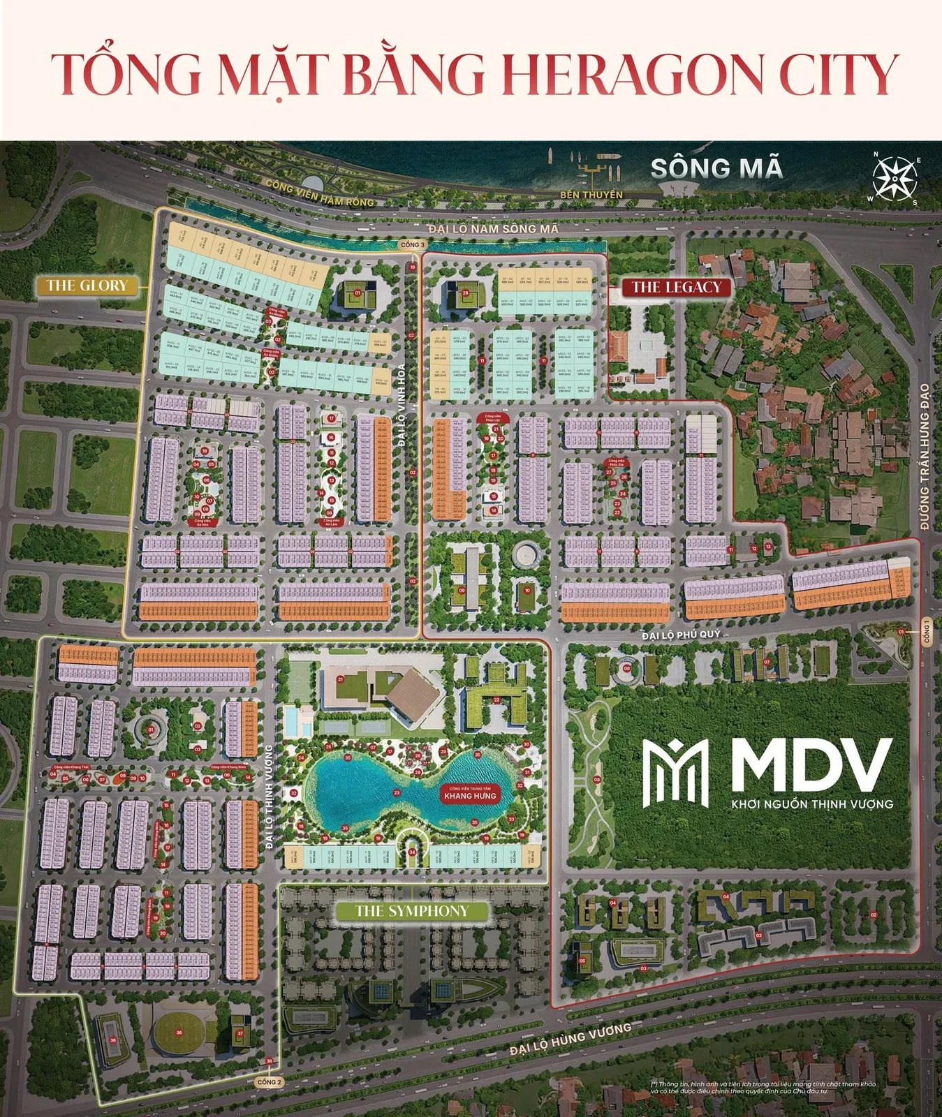 TỔNG MẶT BẰNG