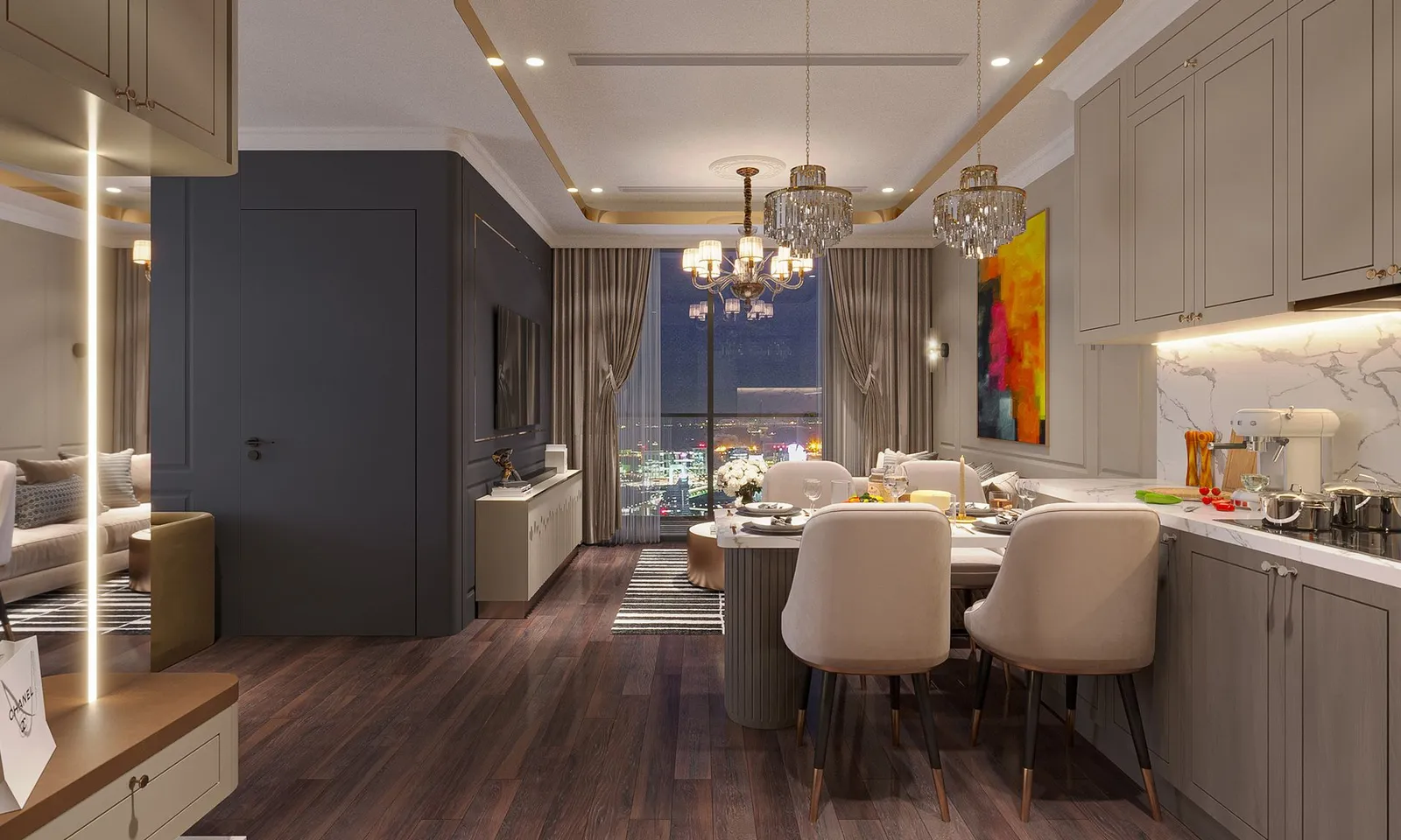2PN+DT thông thuỷ: