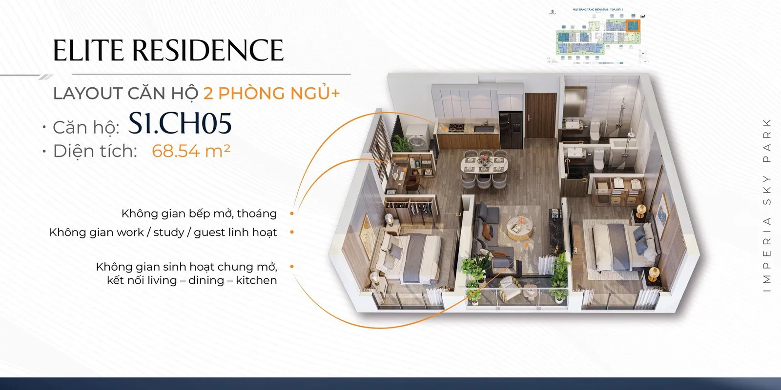 Căn hộ 3PN