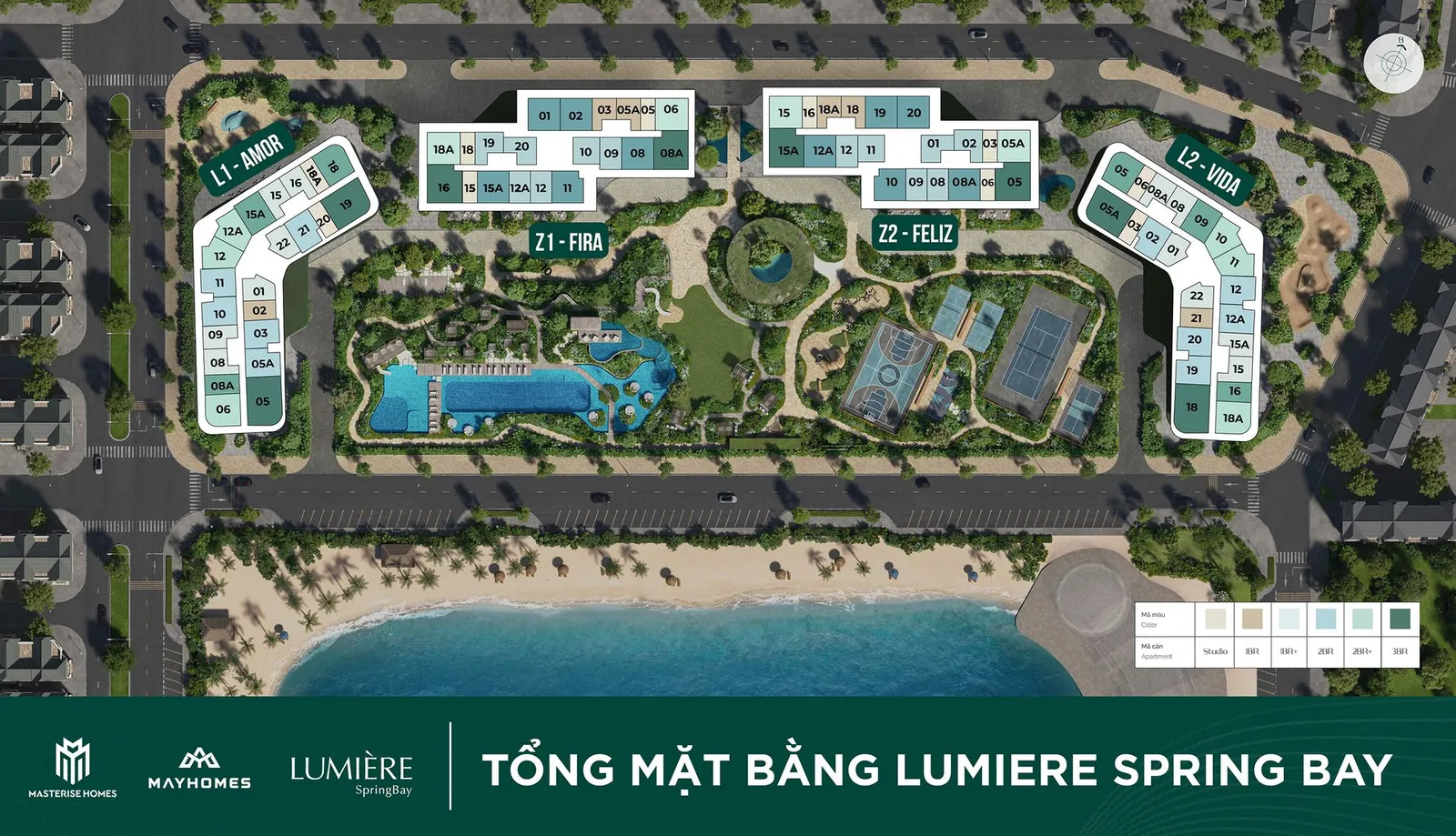 TỔNG MẶT BẰNG