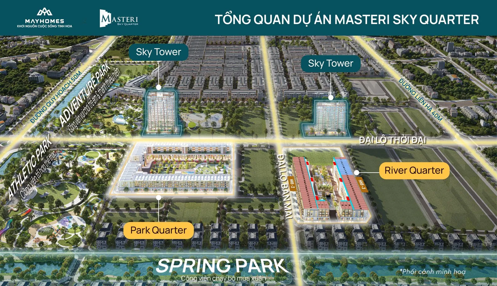 TMB phân khu Masteri Sky Quarter