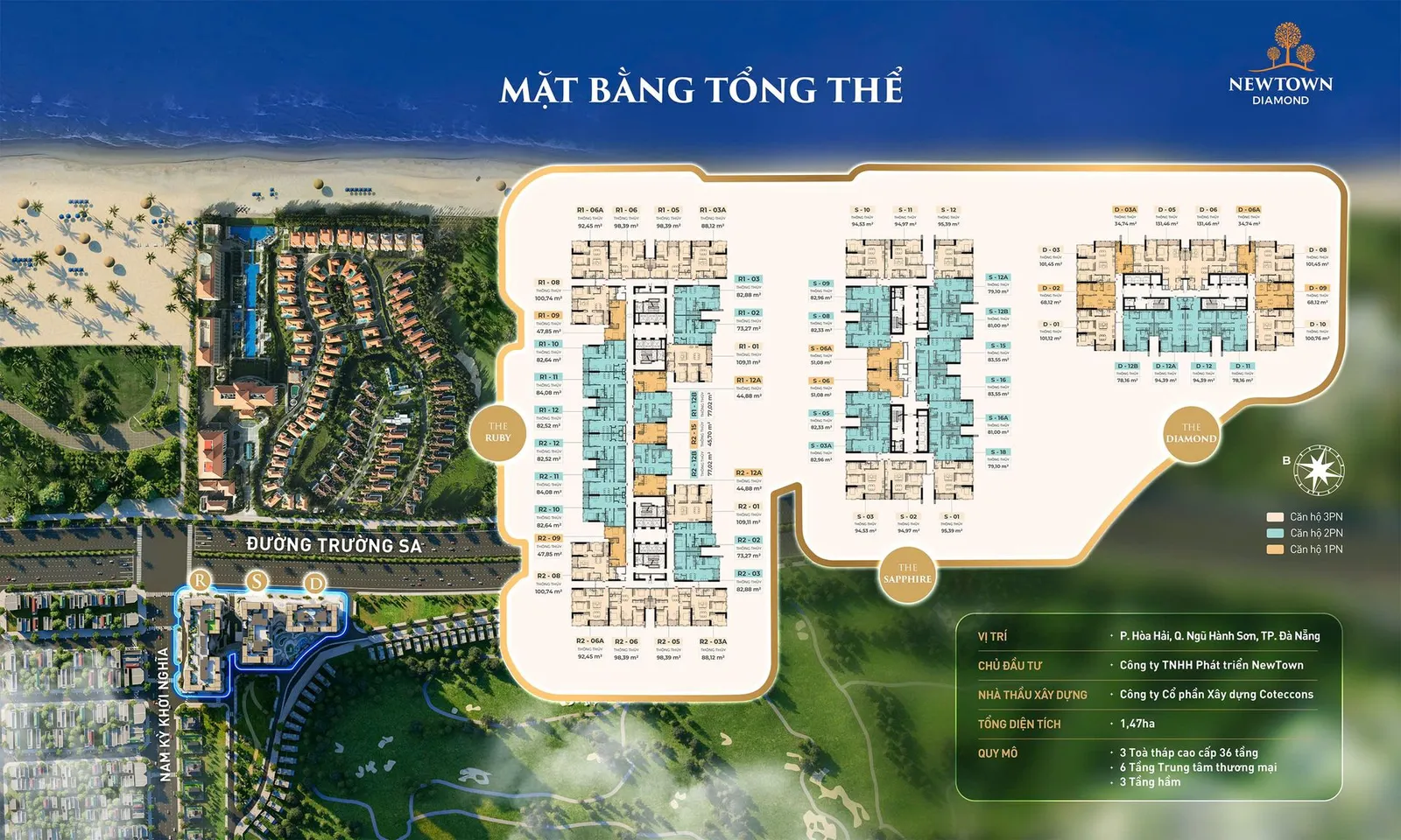 Mặt bằng tổng thể