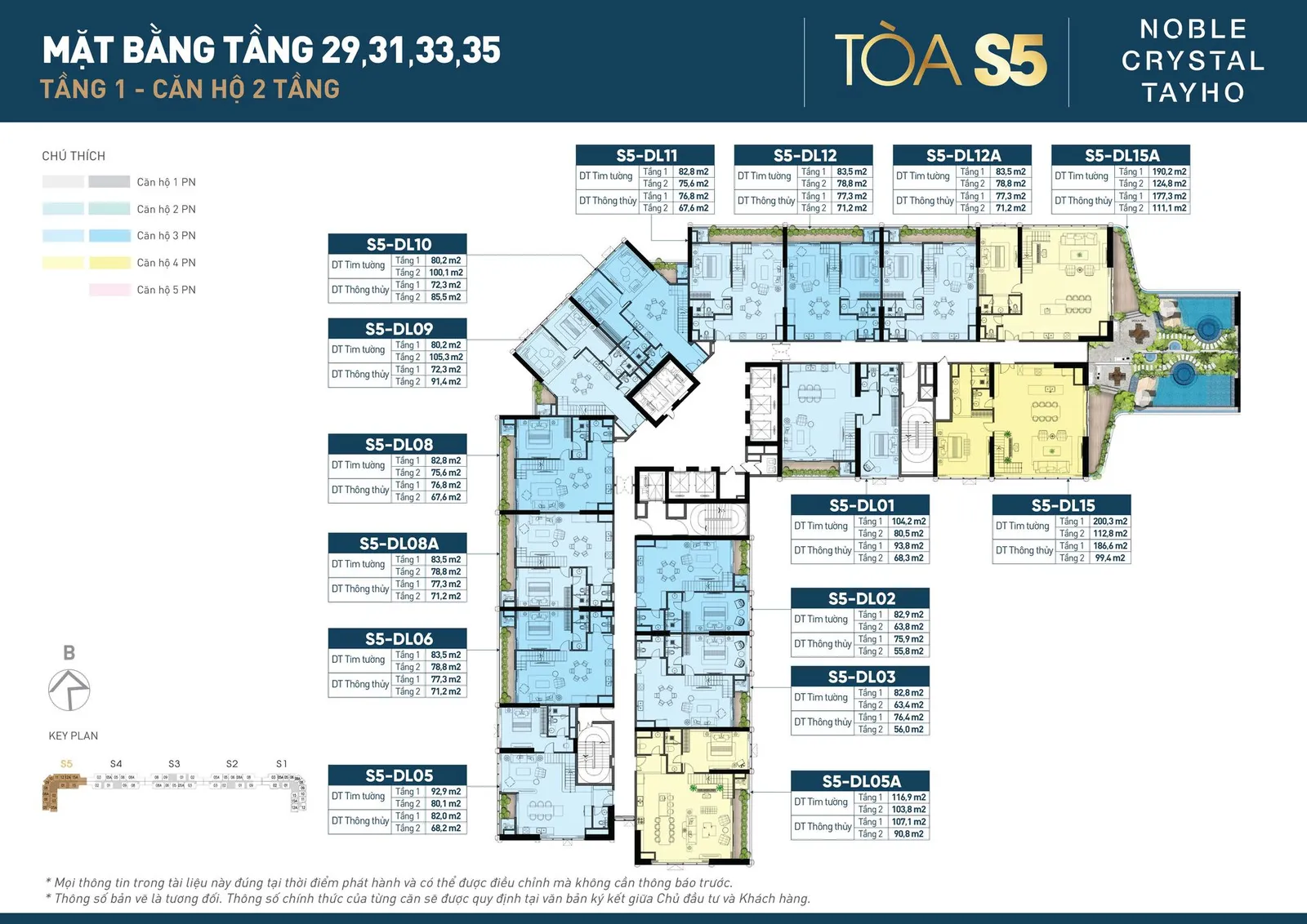 Toà S5-MB tầng 29,31,33,35