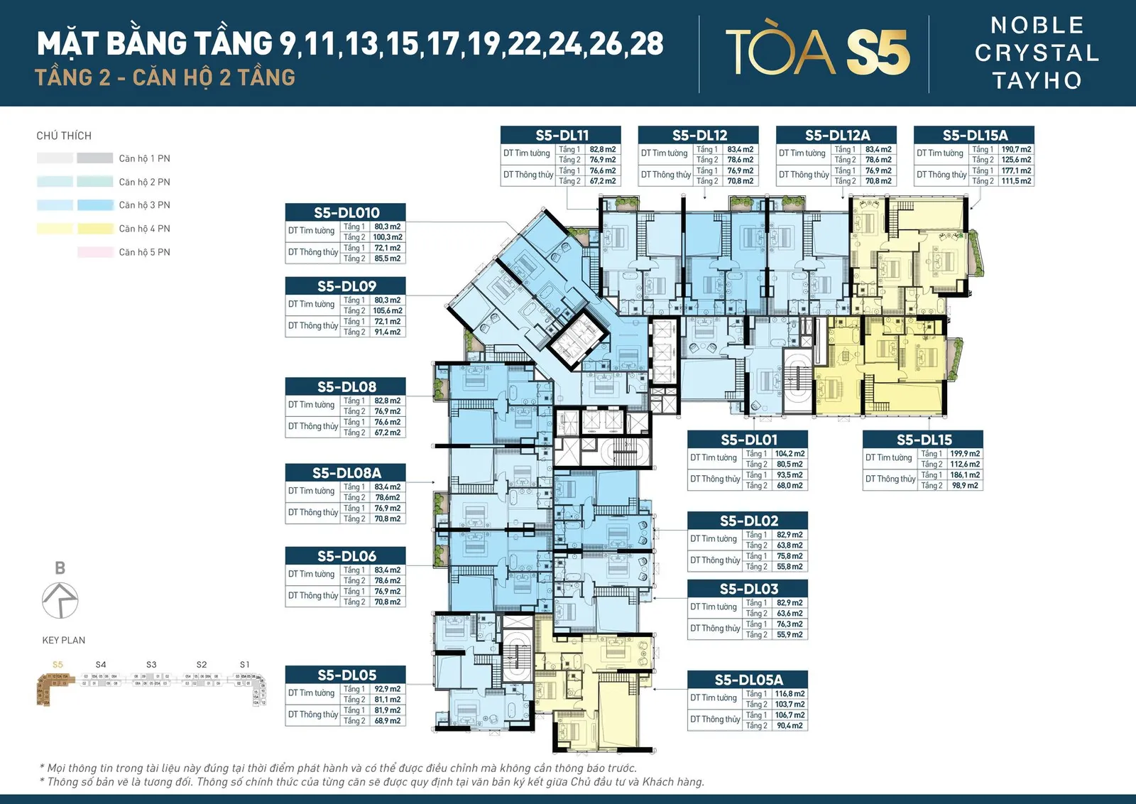 Toà S5-MB tầng 9,11,13,15,17,19,22,24,26,28