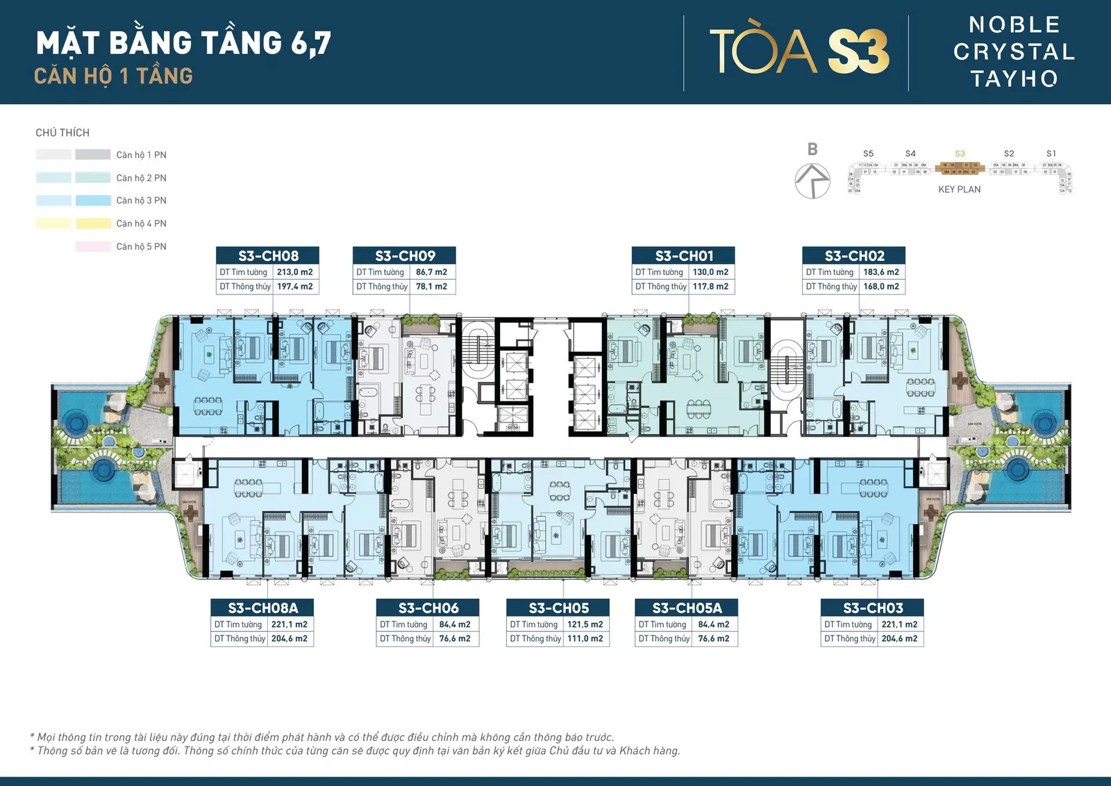 Toà S3-MB TẦNG 6,7