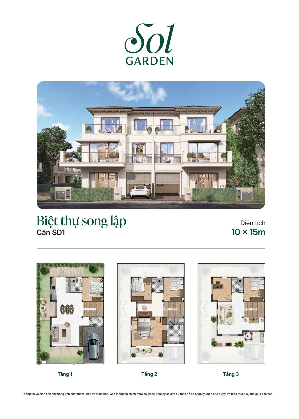 BIỆT THỰ SONG LẬP