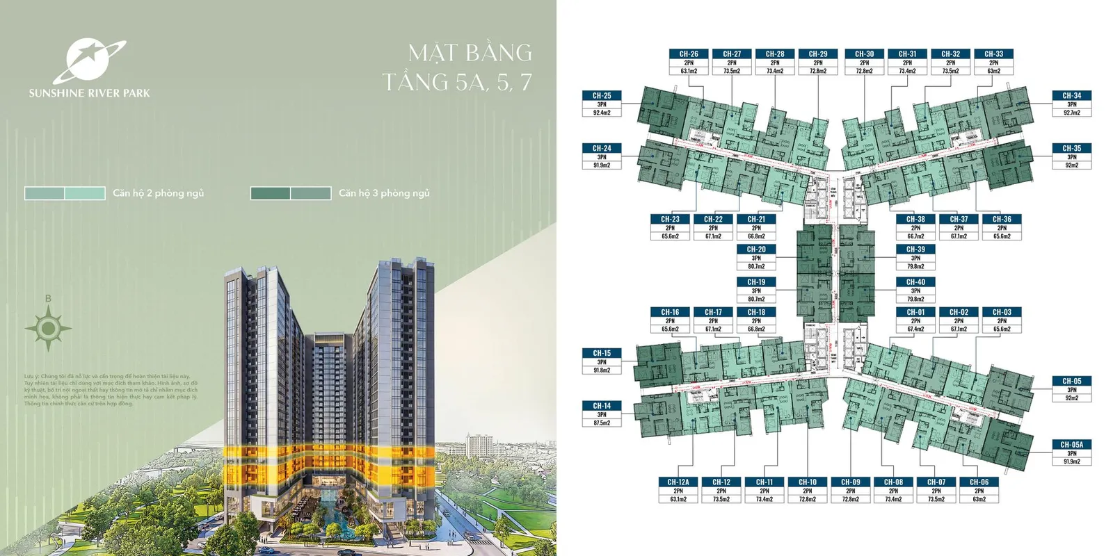 MB TẦNG 5A, 5, 7