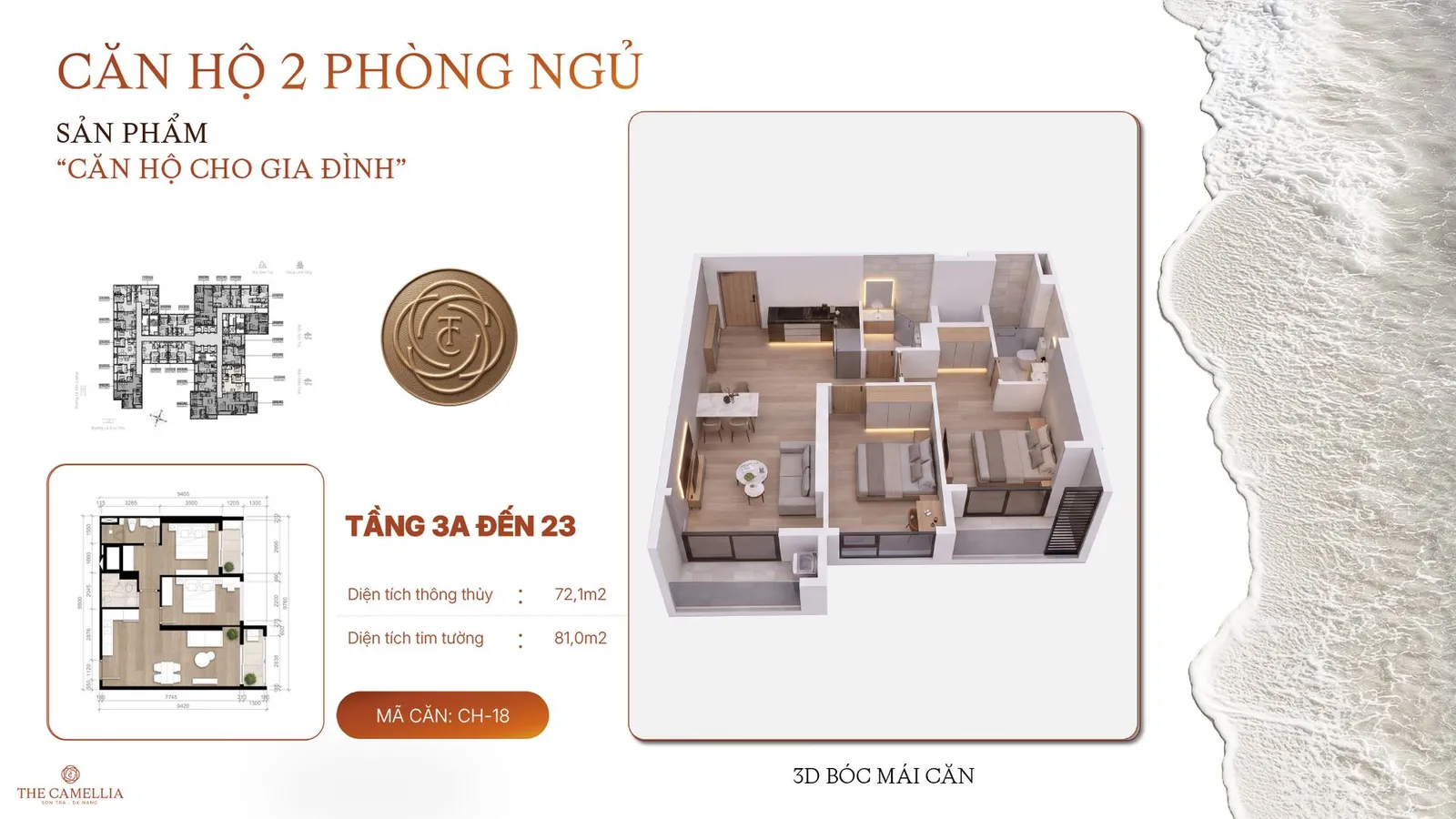 Căn hộ 2 phòng ngủ 7