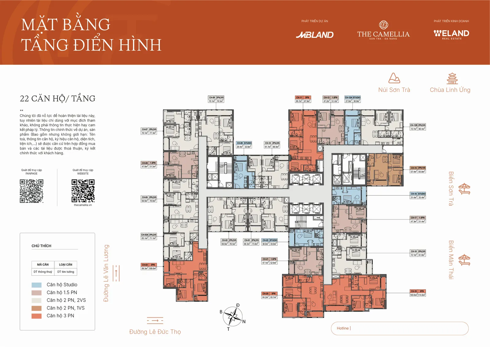 Mặt bằng tầng điển hình