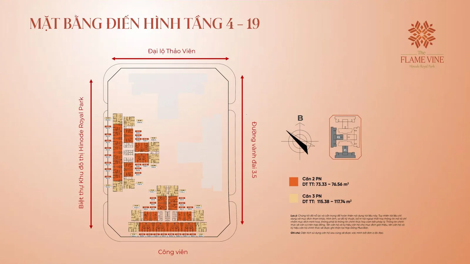 MB tầng 4-19 toà F1, F2