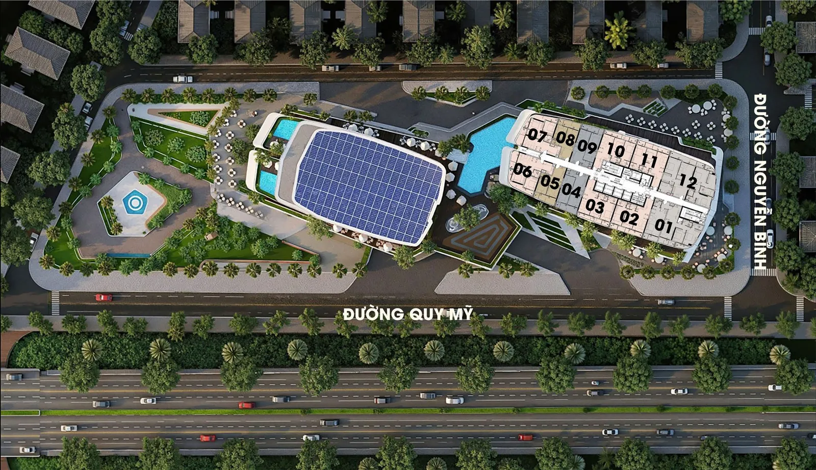 TỔNG MẶT BẰNG