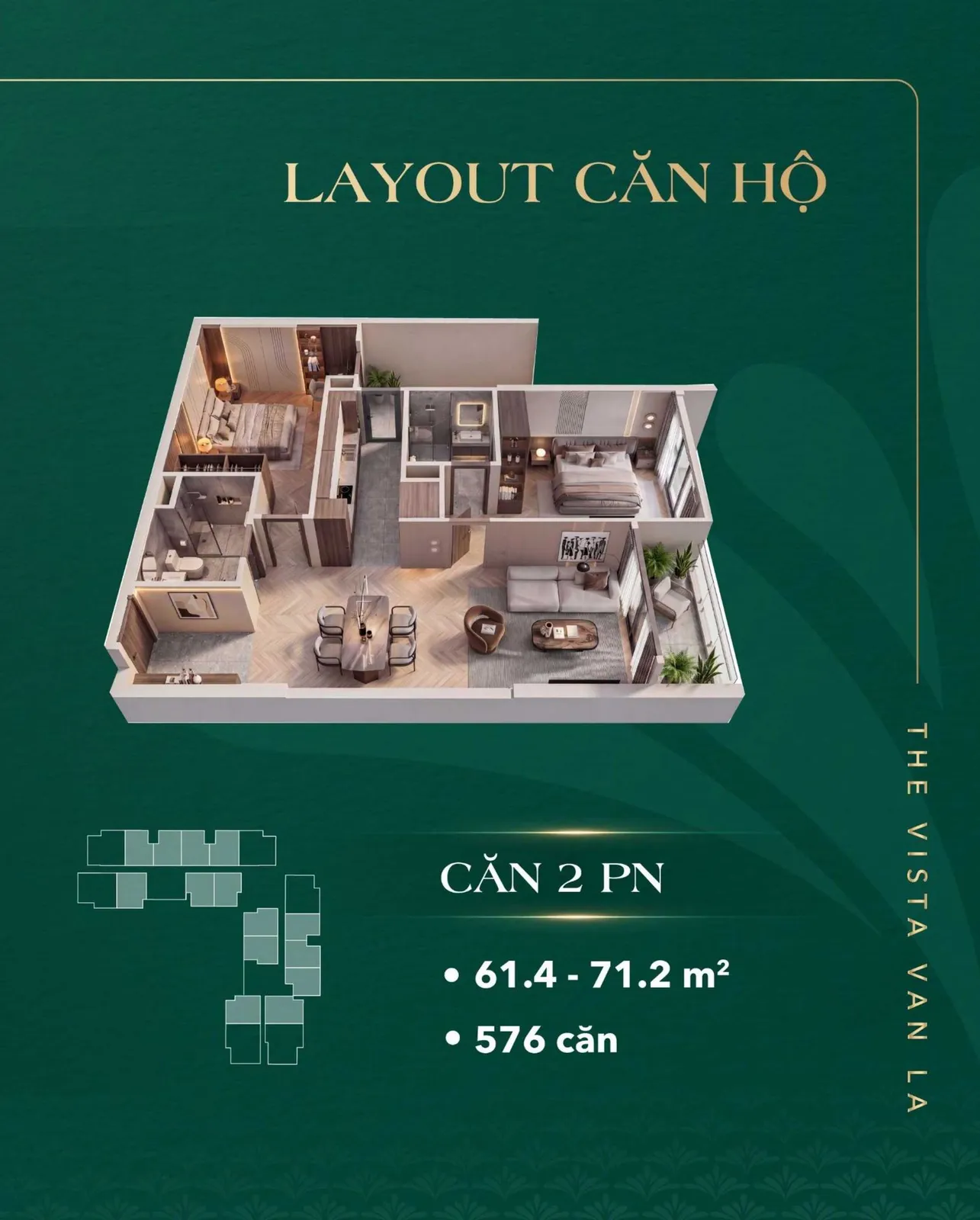 Căn hộ 2PN