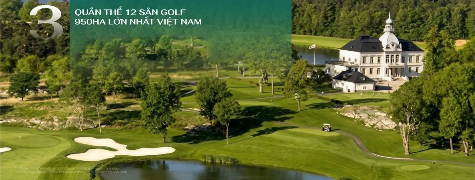 Quần thể 12 sân golf