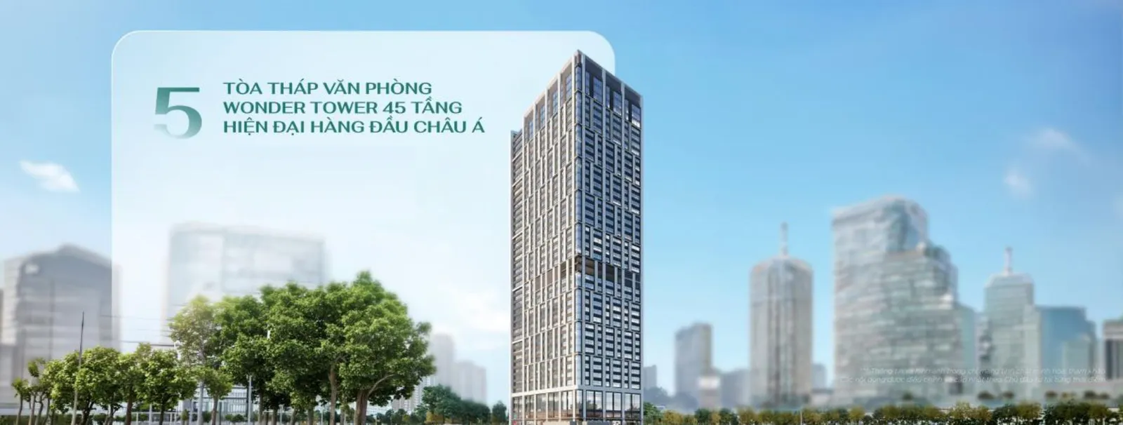 Wonder Tower 45 tầng