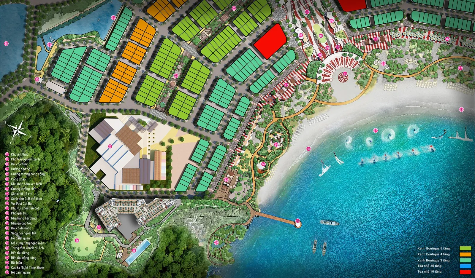 Mặt bằng tiện ích